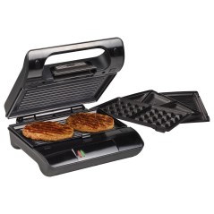 Princess Multi & Sandwich Grill Compact Pro 800W Stål/sort